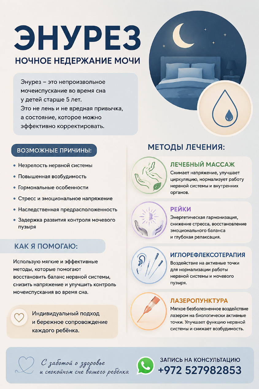 Ночное недержание мочи